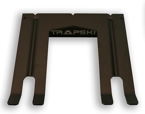 Miniatura 3 de TRAPAWAY Estante de pared  Capacidad para 1 par de esquís o snowboard por fijaciones  Organizador de garaje para herramientas, equipo y equipo de