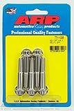 ARP (771-1006) M8 x 1.25 x 45 12pt Stainless Steel Bolts (Set of 5)