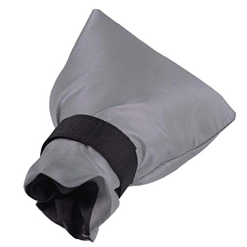 NorCWulT 1pc Outdoor Faucet Cover Socks Faucet Freeze Protection Socks Insulated Faucet Sock Waterproof Faucet Covers for Winter(grey,5.9