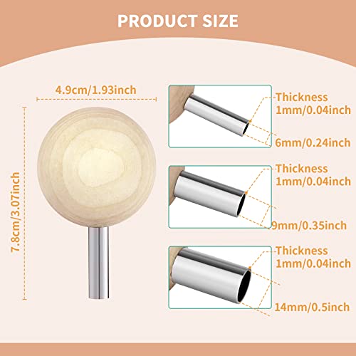 Safety Eye Tool For Amigurumi, 6-14Mm Auxiliary Tool For Attaching Safety Eyes, Washers Insertion Tool For Big Stuffed Animal Eyes Plastic Craft Crochet Eyes Doll Making Supplies (14Mm) #TOP1