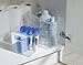 mDesign Bathroom Vanity Organizer Bin for Heath and Beauty Products/Supplies, Lotion, Perfume - Cube, Clear