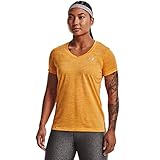 under armour v neck Mujer Under Armour Tech V-Neck Twist-Camiseta de Manga Corta, RIS, Extra-Small para Mujer