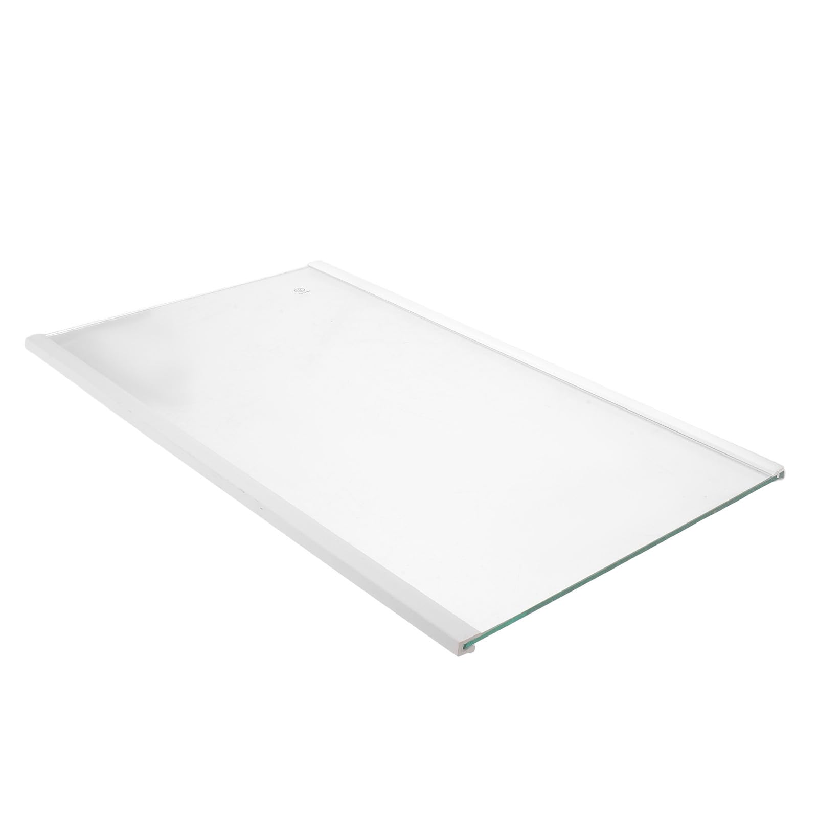 Kühlschrank Glasplatte Ersatz aus Gehärtetem Glas 40x24,4cm mit Trennfach Sichere Konstruktion und Einfache Reinigung für Küche und Gefrierfach