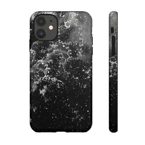 Coque iPhone 11 galaxie contre les rayures grâce au boîtier rigide