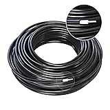 EhuI Electric Fence 50 feet Length 16 Gauge Double Insulated Lead Out Wire Steel Core Underground Hard Cable