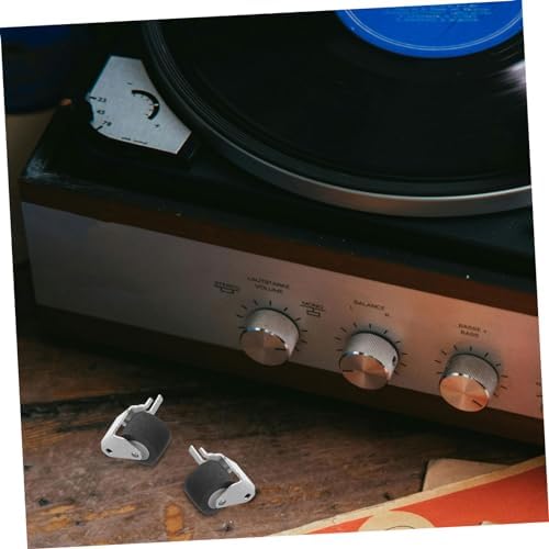 NUOBESTY Kaset çalarlar için 2 çift baskı rulosu, kaset kaydediciler için uzun ömürlü bant kılavuz rulosu, sağlam plastik malzeme, ses ve radyo kaset cihazları için yedek parçalar - Görsel 3