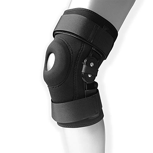Rodillera de compresión de rótula Abierta para Hombres y Mujeres, la Mejor Rodillera Ajustable para ACL, articulación de Estabilidad, Rodilla artrítica, recuperación y protección de Lesiones