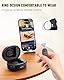 Tik Tok Fingerspitzen Scrolling Ring, Page Turner für iPhone iPad, Bluetooth Fernbedienung Finger Scroller mit Ladehülle Kompatibel mit iOS, Android Handys, Tablets - Schwarz