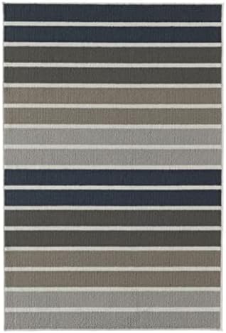 Ikea LUMSÅS Rug, Low Pile, grey/multicolour120x180 cm (3 ' 11 "x5 ' 11 ")
