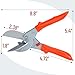 Bates- Multi Angle Miter Shears, Adjustable at 45 To 135 Degree with Safety Lock Hand Tools, Quarter Round Cutting Tool, Miter Shears for Wood Trim Molding, Cutting Plastic, PVC