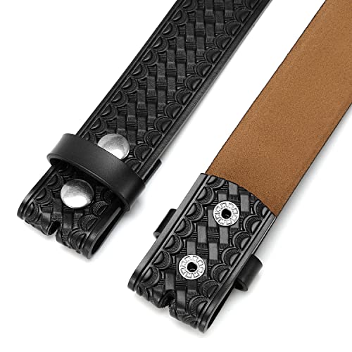 Image of CHAOREN Western Belts for Men without Buckle - Cowboy Belt 1.5 inch Full Grain Leather Belt for Jeans - One Solid Piece Leather
