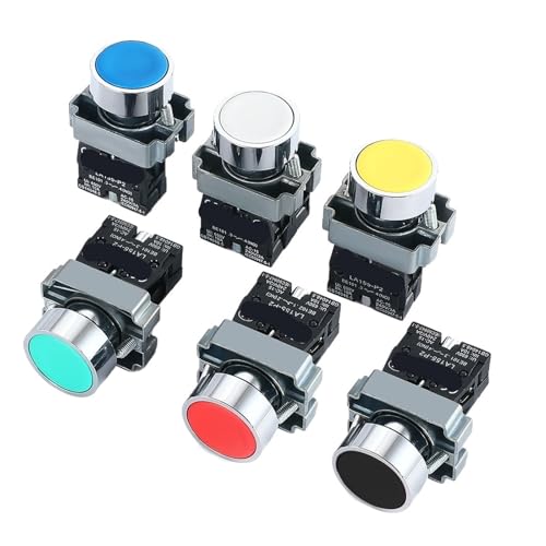 Bouton interrupteur XB2 réinitialisation 22mm évite blocages 10A