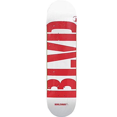 Ȳ ٵ BLVD    BIG LOGO DECK WHITE 7.5 ġ 7.7 ġ NO22