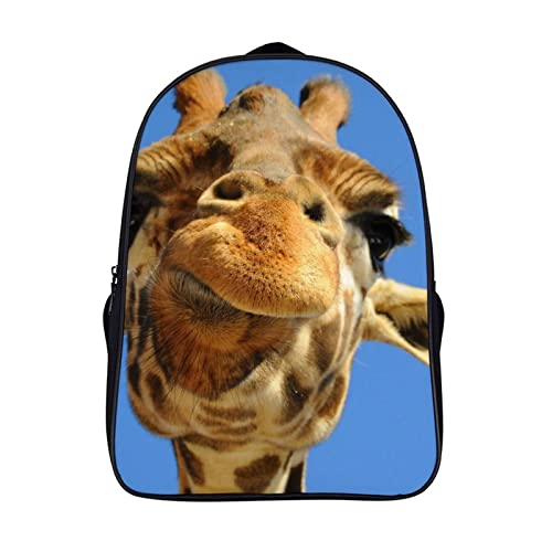 Sac à dos d'école pour enfants motif girafe à offrir pour la rentrée