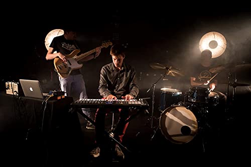 Arturia Keylab 61 Mkii Black 61-Key Keyboard Controller Bundle W/ Deluxe Sustain Pedal, Usb Cable & Liquid Audio Polishing Cloth (4 Items) (Black) #TOP4