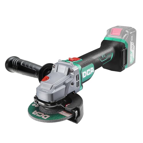 Image of DCA Cordless Angle Grinder 20V 4-1 /2 inch, 8500RPM Brushless Motor, Power Angle Grinder (Battery and charger not included, Only Tool)
