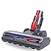 Produktbild Dripl Bürste passend für Dyson V7/V8/V10/V11/V15 Staubsauger, Bodendüse mit 5 LED-Leuchten & Direktantrieb für Hartböden, Dyson Aufsatz mit flexiblem Drehgelenk & abnehmbarer Bürstenrolle