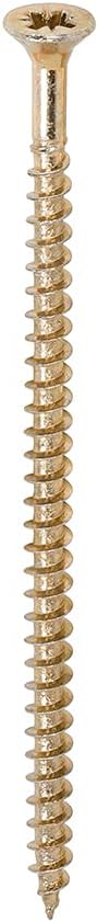 TIMCO Solo Chipboard & Woodscrews - Gold - 5.0 x 120 - Box of 100