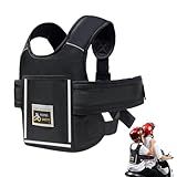 Kinder Motorrad Sicherheitsgurt, Einstellbares Länge Kinder Motorrad Gurtzeug Motorrad Kindergürtel mit Reflektierenden Streifen Motorrad Kindergurt Atmungsaktives für Kinder Zwischen 2 und 15 Jahren