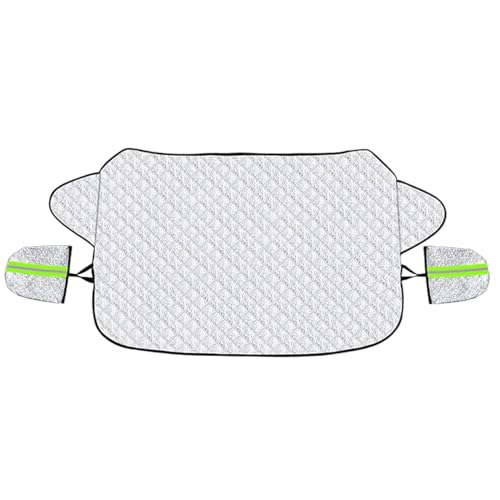 Icec - Lona antinieve para parabrisas de coche, fundas de invierno para nieve y hielo, anticongelante para parabrisas de invierno, anticongelante resistente, parasol para ventana de coche