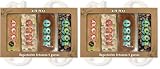 1880 - Degustación Turrones Artesana 4 gustos, Turrón de jijona, de Alicante, de Yema, de Chocolate, 4 x 75g, Pack de 300g (Paquete de 2)