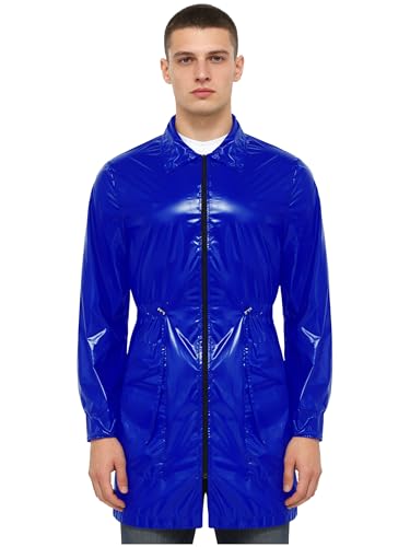Veste de travail imperméable longue type lab coat de protection