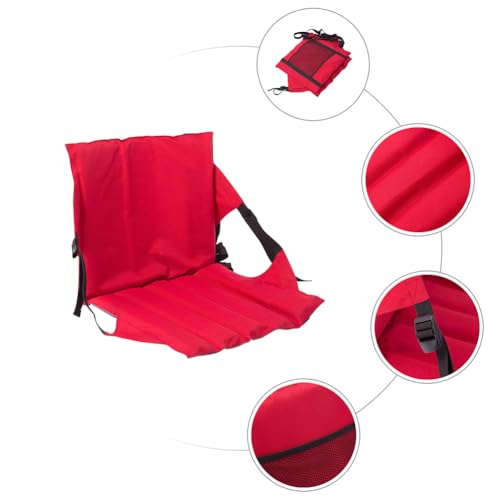 Coussin de siège de stade imperméable et rembourré pour chaise pliante - 5