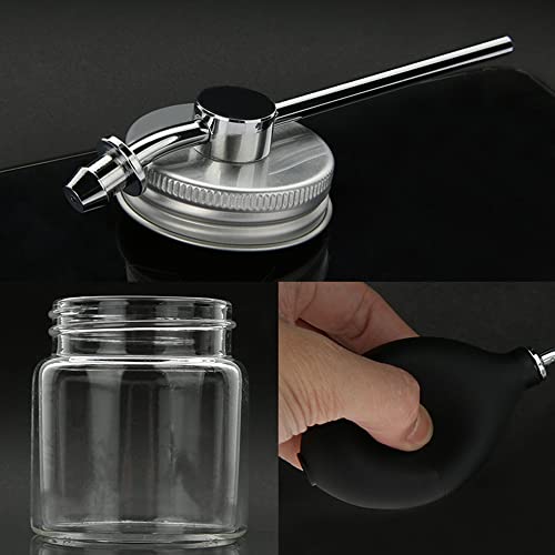 Aethland Powder Spray Bottles, Hair Building Fibers Spray Bottle,Applicator Portable Hairdressing Tools, Refillable Hair Fiber Applicator Salon Hair Styling Supplies #TOP2
