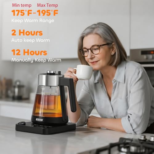 Tetera Eléctrica con Infusor 1.7L Control Temperatura miniatura 3