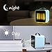 Janolia Aire Acondicionado USB, Mini Air Enfriador Portátil Acondicionado sin Ruido, Enfriamiento...