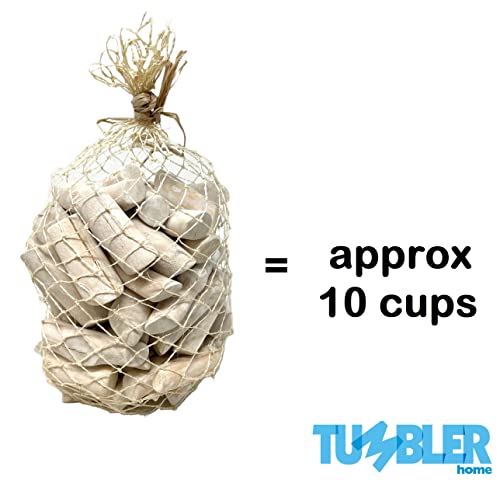Tumbler Home Driftwood Pieces - 2 Lbs Of Natural Driftwood For Crafts - Bulk Drift Wood Pieces For Vase Filler Decor - Small Wood Pieces For Crafts - Light #TOP1