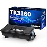 Halloya TK3160 Cartuccia toner compatibile TK3160 TK-3160 Nero con Chip ECOSYS P3045dn P3050dn P3055dn P3060dn P3150dn P3155dn P3260dn M3145dn M3645dn M38645dn M3860dn 0idn M3 860idnf