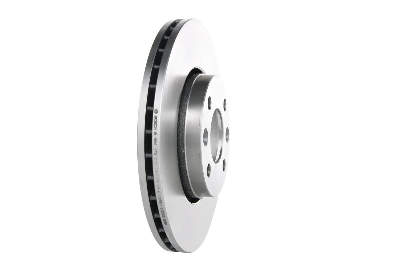 BOSCH Set Dischi Freno BD1400 - Dischi Freno Solidi di 258mm - Asse Anteriore - Conformi al regolamento ECE-R90 - Lunga Durata, Anticorrosione Avanzata - 2 Dischi