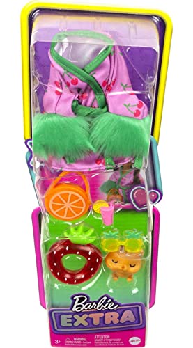 Barbie Extra Pet & Fashion Pack With 6 Pieces Including Pet Kitten, Pet Accessories & Fashion Pieces Doll, Gift For Kids 3 Years Old & Up #TOP4