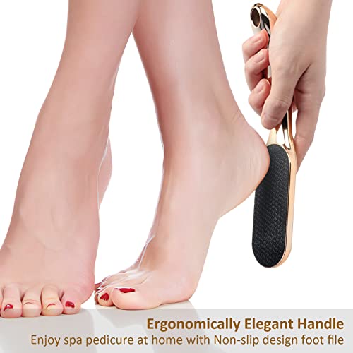 Glass Foot File Callus Remover And Sharp Nail Clipper Set, Pedicure Tools For Both Wet And Dry Feet #TOP4
