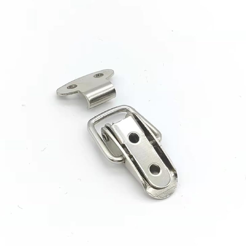 5Pcs-Iron Duck-Mouth Buckle Toggle Clip Vintage Mini Lock Chest Box Gift Suitcase Case Toggle Hasp Latch