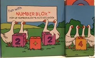 Hardcover Number Blox Book Board Book