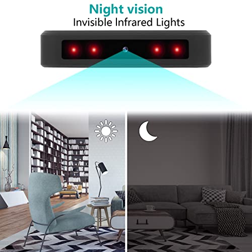 Xisru 64Gb Spy Camera Hidden Camera 10000 Mah Full Hd 1080P Mini Spy Hidden Camera,Nanny Cam Hidden Camera,Small Hidden Camera With Gravity Sensor/Night Vision - Portable Security Cameras No Wifi #TOP3