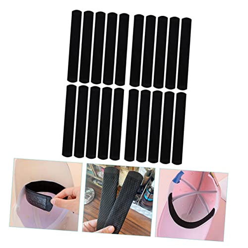 Beaupretty 80 Peças Chapéu Adesivo De Suor Almofada De Suor Tamanho Auto Protetor De Colarinho De Ca