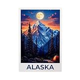 Alaska-Poster (6) Leinwandposter Schlafzimmer Dekor 