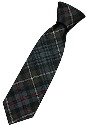 Cravate en laine anti-plis fabriquée en Écosse MacKenzie Weathered I LUV LTD