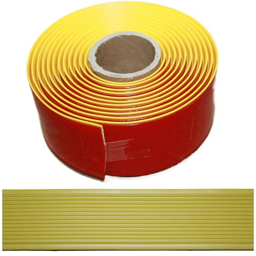 Image of Anti Slip Tape 2 Inch Wide, Waterproof Grip Adhesive Tape, Heavy Duty High Traction Friction for Indoor /Outdoor Steps (33 Ft /Orange-Red).