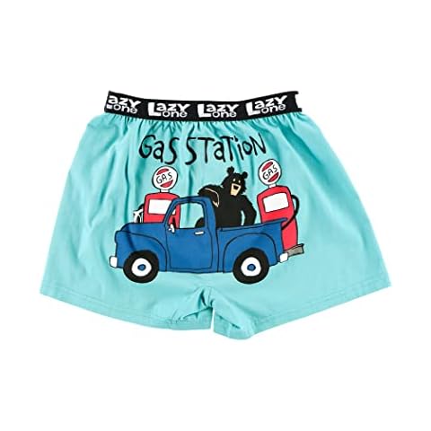Lazy One Humorous Animal Boxer Shorts for Kids Cover