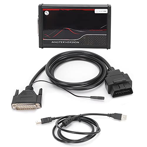 Akozon OBD2 Tuning Kit, EU Online OBD2 ECU Tuning Kit für KESS 5.017 V2.8 Auto LKW Diagnosewerkzeug Kein Token Auto Fehlerdetektor