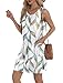 Spring Dresses for Women 2025 Loose Ladies Dress Sun Dresses with Pockets Valentine Day Shirt Floral Leaf XL