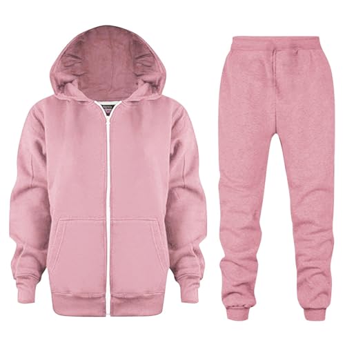 Kids Zip Up Tracksuit 2 Piece Tracksuit Sweatsuits Sets Jacket Hoodies Sweatshirts and Sweatpants Clothing Sets