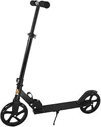 Patinete Teen Preto Altura Ajustável até 80kg, DM Radical