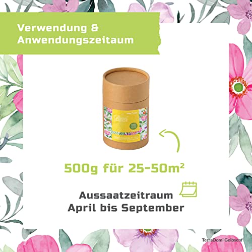Gelbsenf-Samen Terra Domi 500g für gesunde Böden