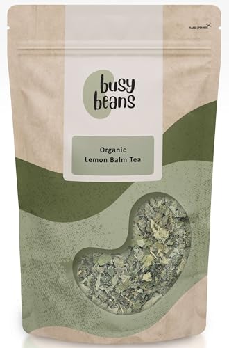 Organic Lemon Balm Tea - Certified Organic - by Busy Beans Organic (50g)