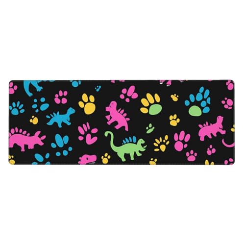 Grand tapis de souris coloré 80x30 cm idéal pour le bureau